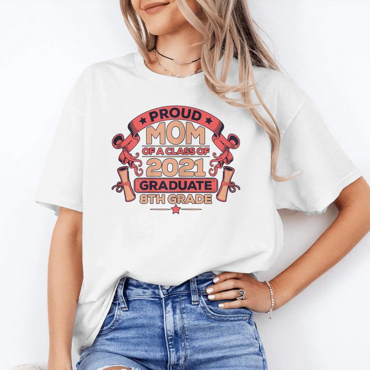 Graduation Proud Mom Of 8th Grade Graduate Unisex T-Shirt