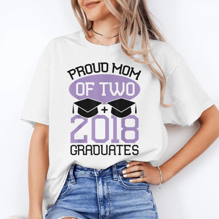 Graduation Shirt For Mom Of Twins Proud Mom Twins Tee Unisex T-Shirt