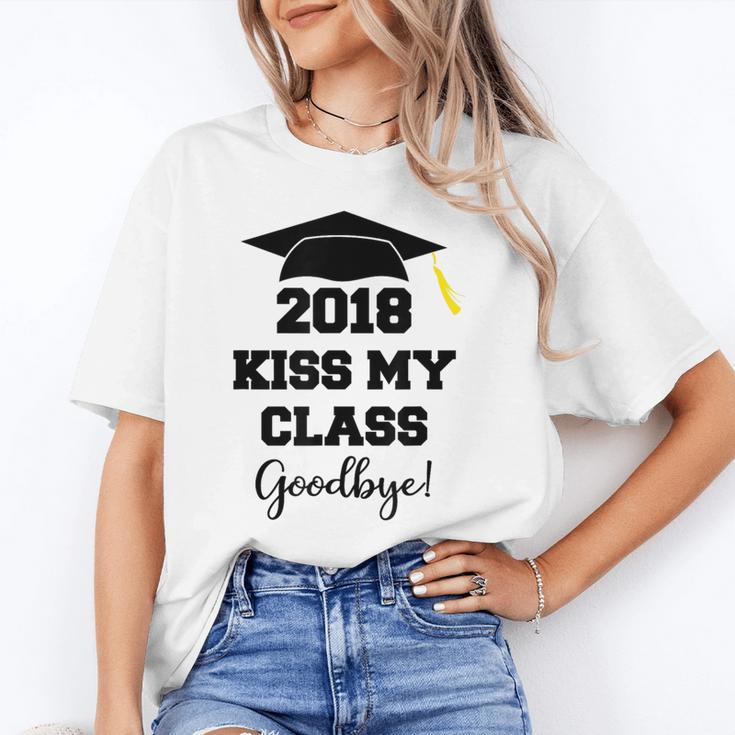 GraduationShirt Kiss My Class 2018 Goodbye Unisex T-Shirt