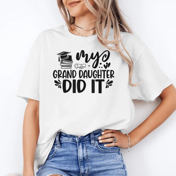 My Granddaughter Did It Graduation Graduated Proud Children Unisex T-Shirt