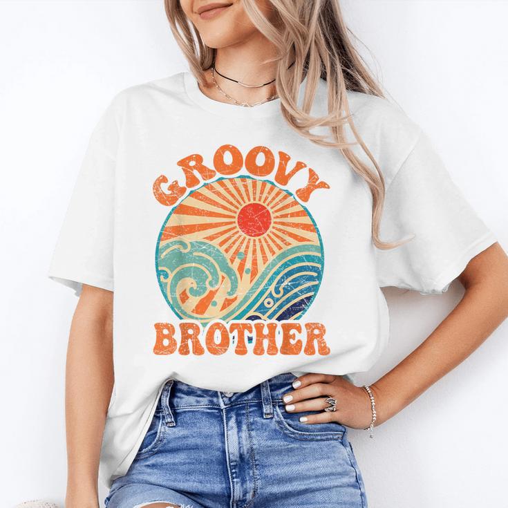 Groovy Brother 70s Aesthetic Nostalgia 1970's Retro Brother Unisex T-Shirt Groovy Brother 70s Aesthetic Nostalgia 1970's Retro Brother Unisex T-Shirt