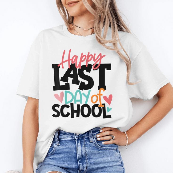 Happy Last Day Of School Kids Teacher Student Graduation Unisex T-Shirt