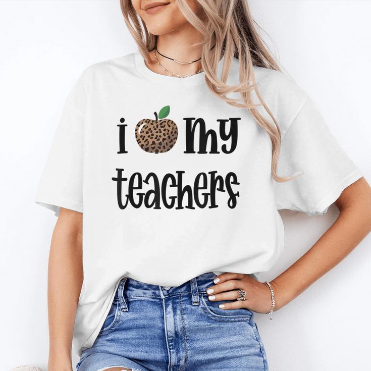I Heart My Teachers I Love My Teachers Graduation Kids Teens Unisex T-Shirt