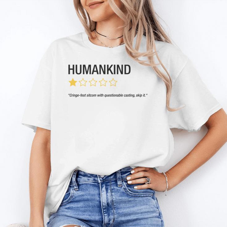 Humankind One Star Introvert People Rating Unisex T-Shirt