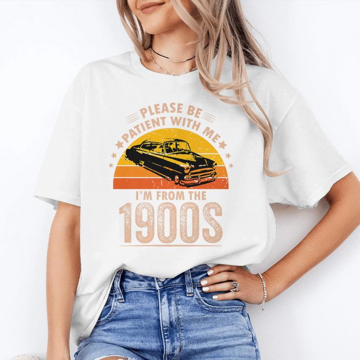 Humorous Saying Please Be Patient With Me I'm From The 1900s Premium Unisex T-Shirt Humorous Saying Please Be Patient With Me I'm From The 1900s Premium Unisex T-Shirt
