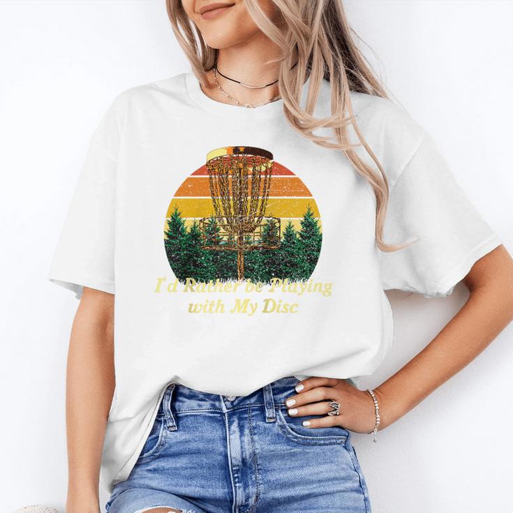 Id Rather Be Playing With My Disc Introvert Disc Golf Raglan Baseball Tee Unisex T-Shirt Id Rather Be Playing With My Disc Introvert Disc Golf Raglan Baseball Tee Unisex T-Shirt