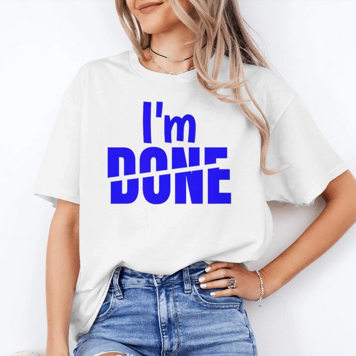 I'm Done Sarcastic Introvert Introversion Unisex T-Shirt I'm Done Sarcastic Introvert Introversion Unisex T-Shirt