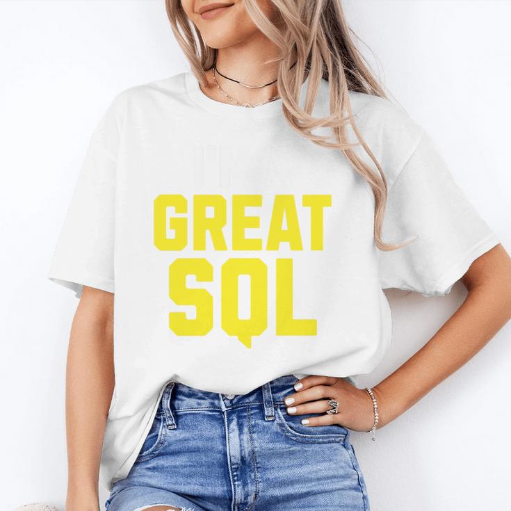 I'm A Great SQL Introvert Saying Inbound Marketing Premium Tri-Blend Unisex T-Shirt