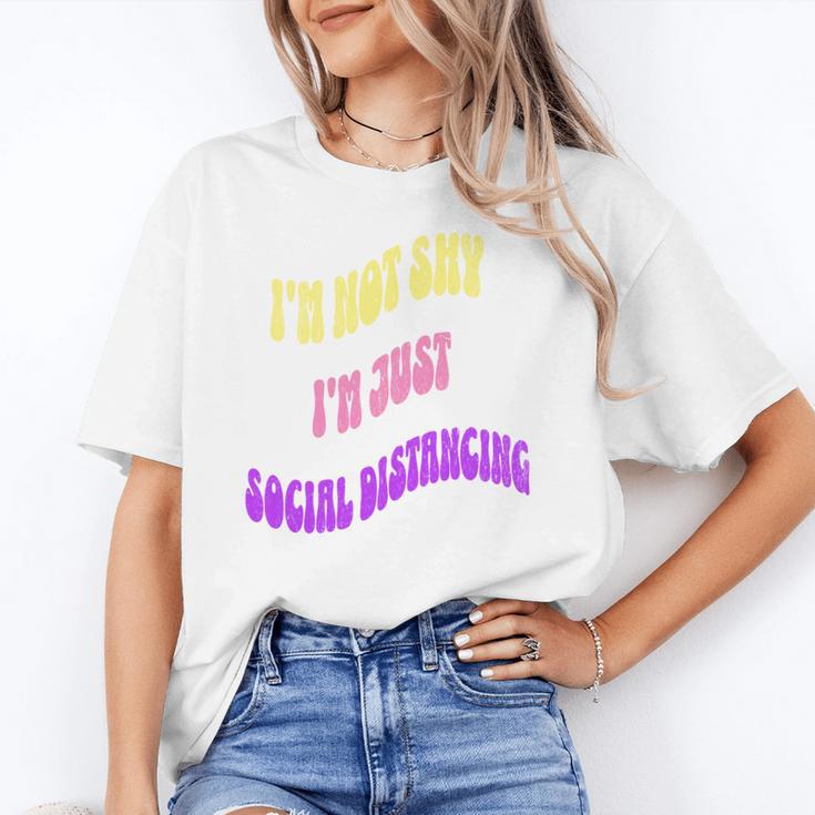 I'm Just Social Distancing Introvert Funny Unisex T-Shirt I'm Just Social Distancing Introvert Funny Unisex T-Shirt