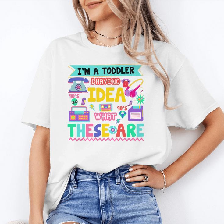 I'm A Toddler I Have No Ideas Retro Vintage 90s Nostalgia Premium Tri-Blend Unisex T-Shirt I'm A Toddler I Have No Ideas Retro Vintage 90s Nostalgia Premium Tri-Blend Unisex T-Shirt