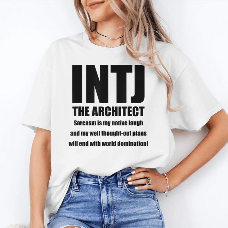 INTJ Architect Personality Introvert Sarcastic Unisex T-Shirt
