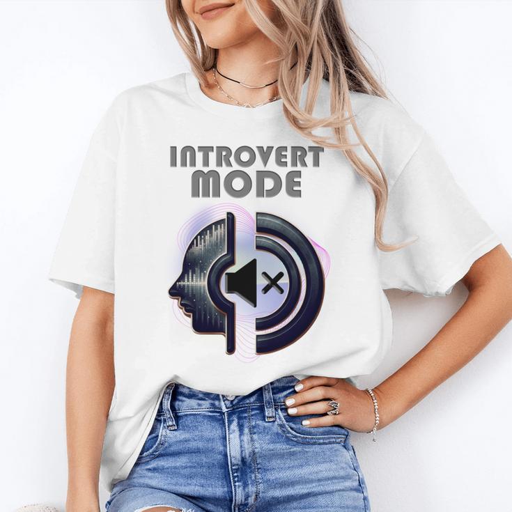 Introvert Mode Finding Inner Peace In Silence Unisex T-Shirt Introvert Mode Finding Inner Peace In Silence Unisex T-Shirt