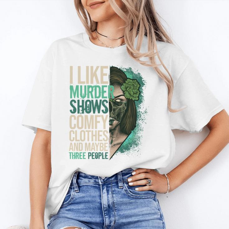 Introverted Murder Shows True Crime Lovers Introvert Unisex T-Shirt
