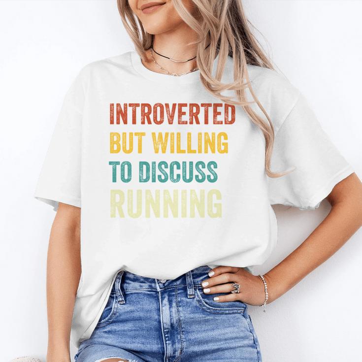 Introverted But Willing To Discuss Running Hobby Unisex T-Shirt Introverted But Willing To Discuss Running Hobby Unisex T-Shirt