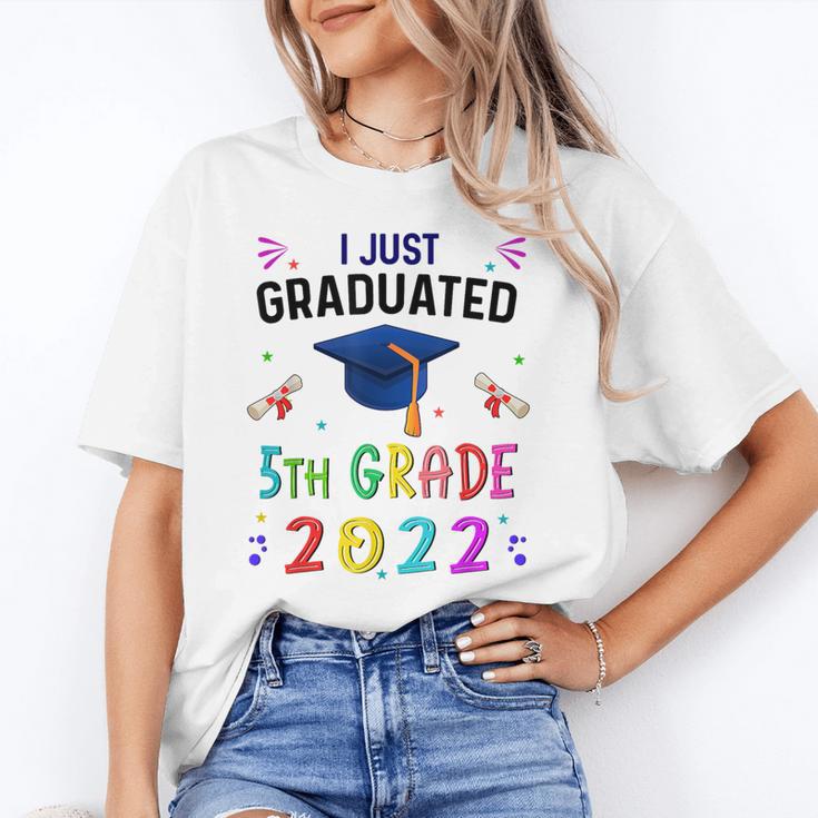 I Just Graduated 5th Grade Graduation Class 2022 Graduate Unisex T-Shirt