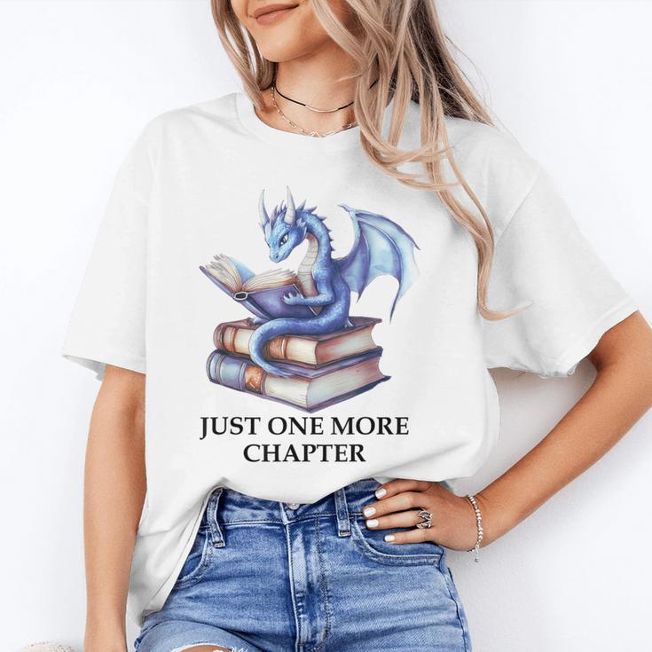 Just One More Chapter Book Dragon Reading Book Lover Bookish Unisex T-Shirt Just One More Chapter Book Dragon Reading Book Lover Bookish Unisex T-Shirt