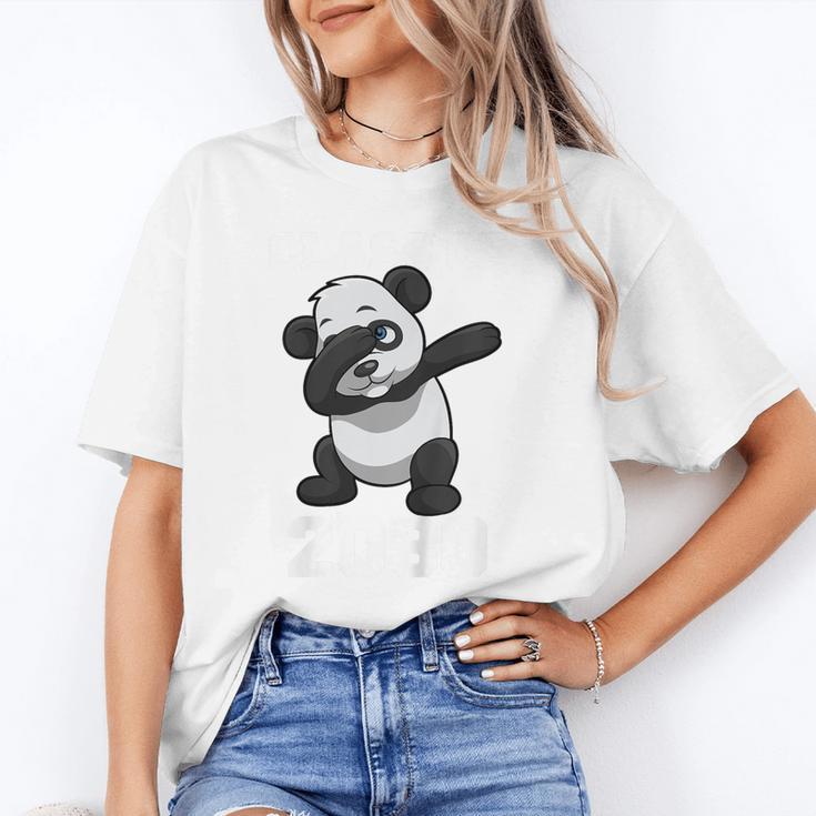 Kids Class Of 2030 Shirt Graduation Dabbing Panda Shirt Unisex T-Shirt