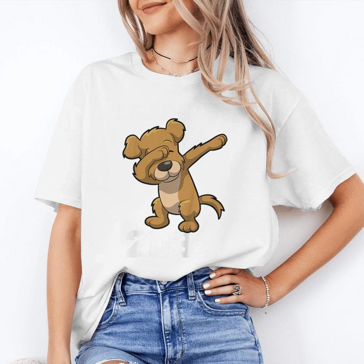Kids Class Of 2031 Shirt Graduation Dabbing Dog Shirt Unisex T-Shirt