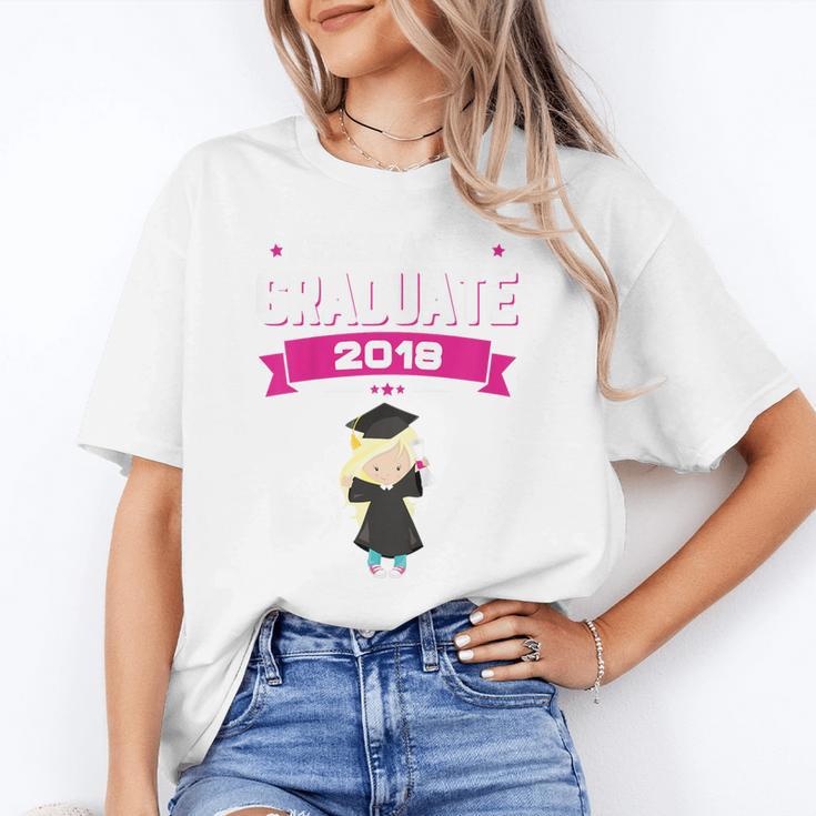 Kids Kindergarten Graduate 2018 Graduation Girls Unisex T-Shirt
