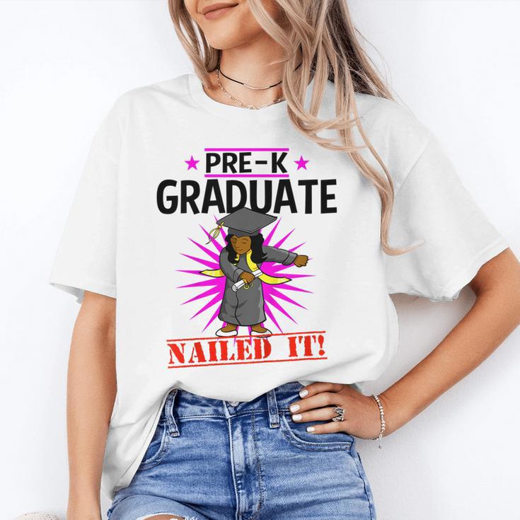 Kids Pre K Graduation Flossing Girl Nailed It Graduate Girls Unisex T-Shirt