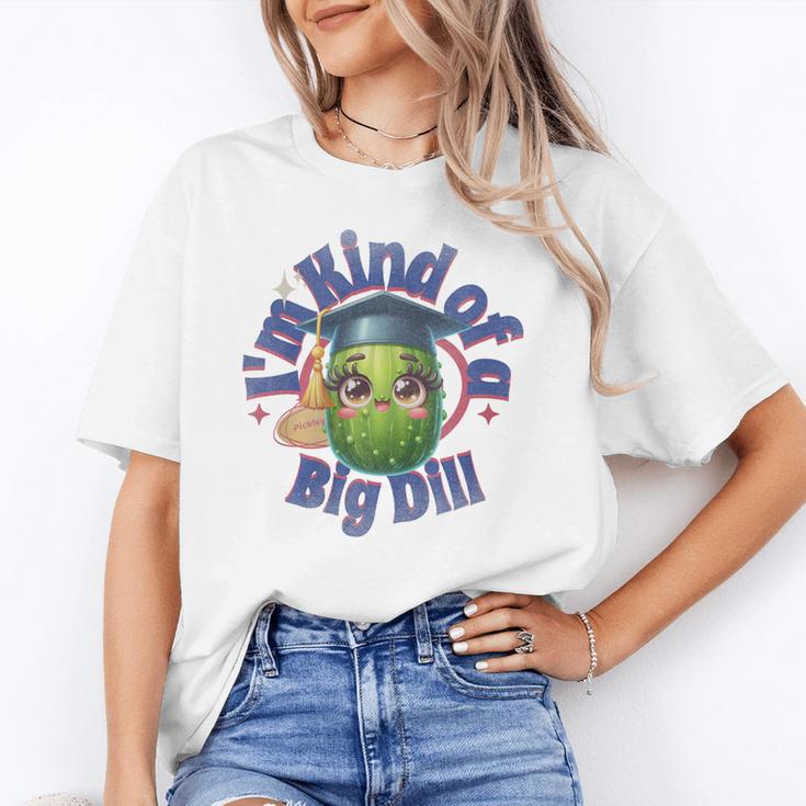 Im Kind Of A Big Dill Graduation Pickle Shirt Premium Unisex T-Shirt