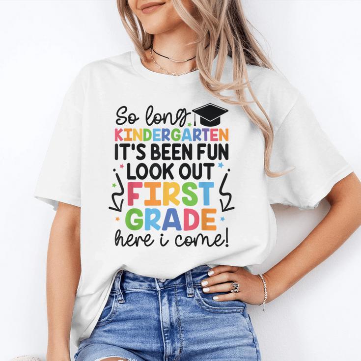 Kindergarten Graduation Graduate 1st Grade Here I Come Kids Unisex T-Shirt