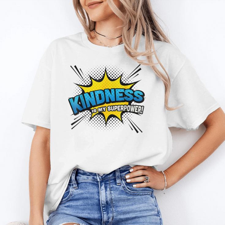 Kindness Is My Superpower Retro Comic Book T-Shirt Unisex T-Shirt