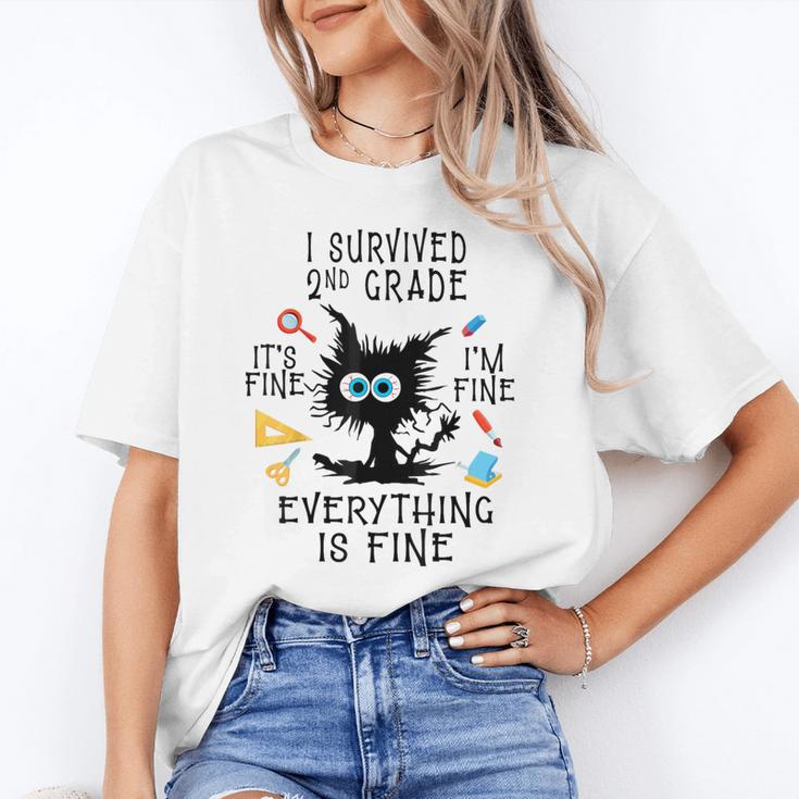 Last Day Of School Student Graduation I Survived 2nd Grade Unisex T-Shirt