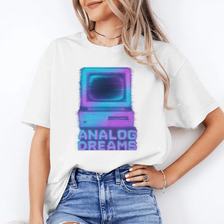 Lofi Reverie Analog Dreams Pixel 90s Desktop VHS Nostalgia Unisex T-Shirt