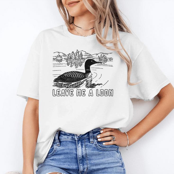 Loon Bird Pun Leave Me A Loon Nature For Introverts Unisex T-Shirt Loon Bird Pun Leave Me A Loon Nature For Introverts Unisex T-Shirt
