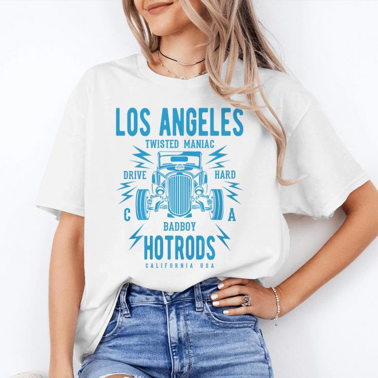 Los Angeles Hotrods Automotive Nostalgia Premium Tri-Blend Unisex T-Shirt