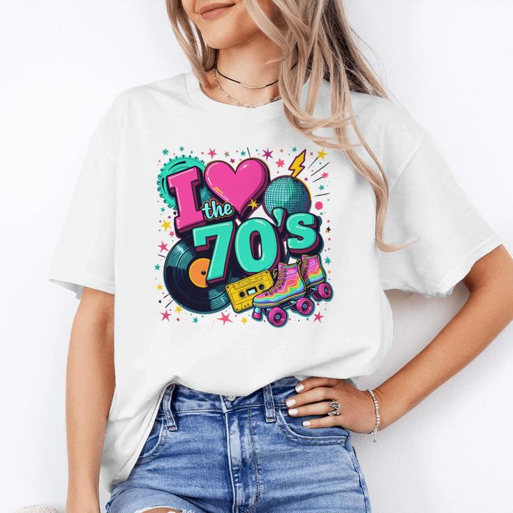 I Love The 70s Retro Cassette Roller Vinyl Disco Nostalgia Unisex T-Shirt I Love The 70s Retro Cassette Roller Vinyl Disco Nostalgia Unisex T-Shirt