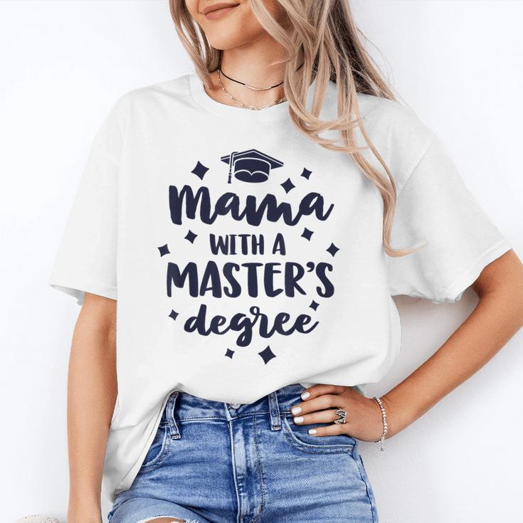 Mama With A Masters Degree Graduation Ceremony Mom Unisex T-Shirt