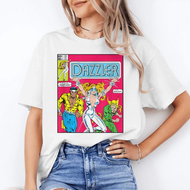 Marvel Universe Classic Dazzler Vintage Comic Book Cover Unisex T-Shirt Marvel Universe Classic Dazzler Vintage Comic Book Cover Unisex T-Shirt