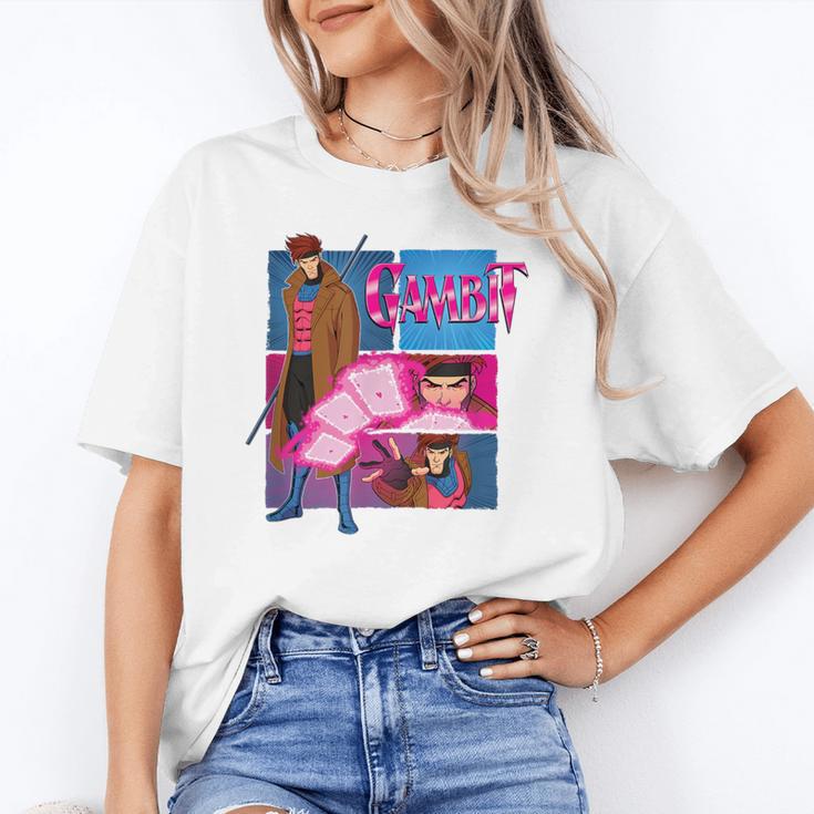 Marvel X-Men '97 Vintage Classic Gambit Comic Book Panels Unisex T-Shirt