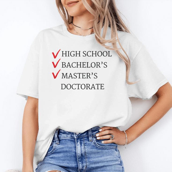 Master's Degree Graduation Graduate Unisex T-Shirt