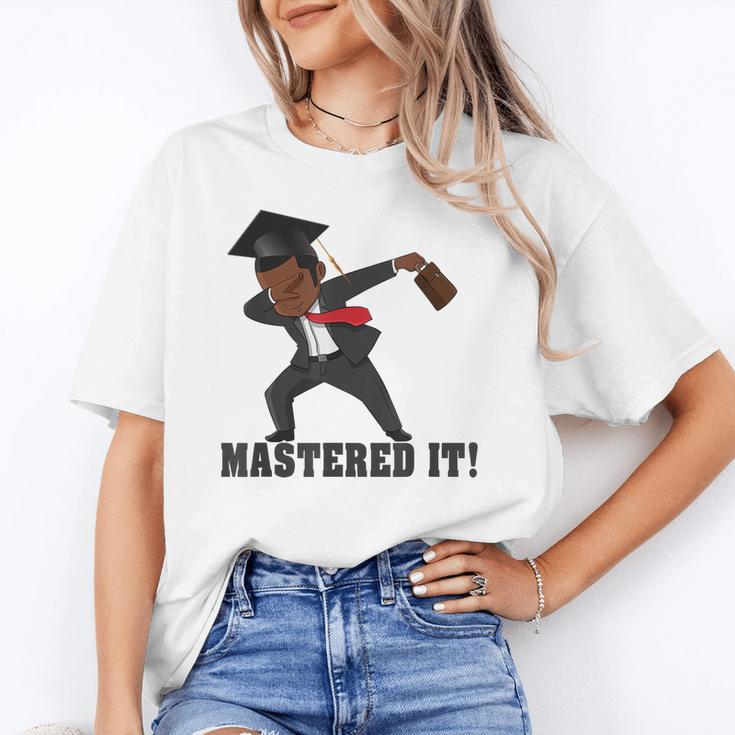Masters Graduation Mastered It Dabbing Man Tee Unisex T-Shirt