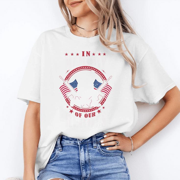Memorial Day Patriotic Memory Of American Veterans Heroes Unisex T-Shirt Memorial Day Patriotic Memory Of American Veterans Heroes Unisex T-Shirt