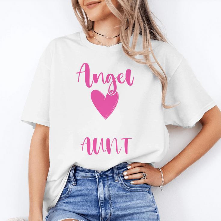 Memory Of My Aunt I Was Her Angel Now She Is Mine Heaven Unisex T-Shirt Memory Of My Aunt I Was Her Angel Now She Is Mine Heaven Unisex T-Shirt