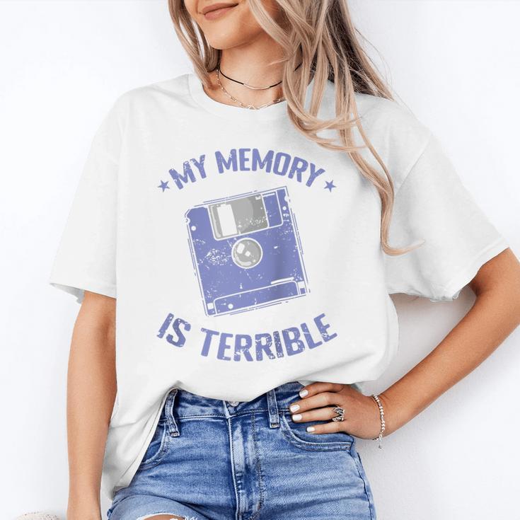 My Memory Is Terrible Floppy Diskette Memory Module Raglan Baseball Tee Unisex T-Shirt My Memory Is Terrible Floppy Diskette Memory Module Raglan Baseball Tee Unisex T-Shirt