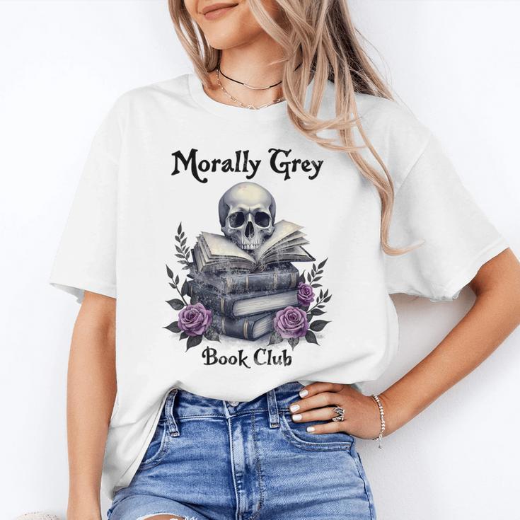 Morally Grey Book Club Gothic Vintage Style Unisex T-Shirt Morally Grey Book Club Gothic Vintage Style Unisex T-Shirt