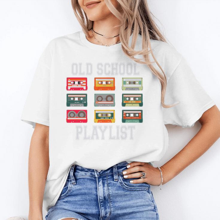 Old School Playlist Nostalgia Vibes Cassette Unisex T-Shirt