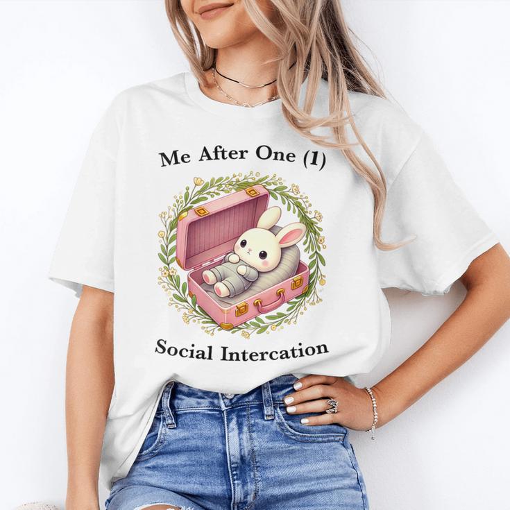 Me After One Social Interaction Introvert Saying Unisex T-Shirt Me After One Social Interaction Introvert Saying Unisex T-Shirt