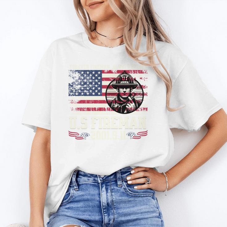 In Order To Remember 911 In Memory And Honor Of Firefighters Unisex T-Shirt