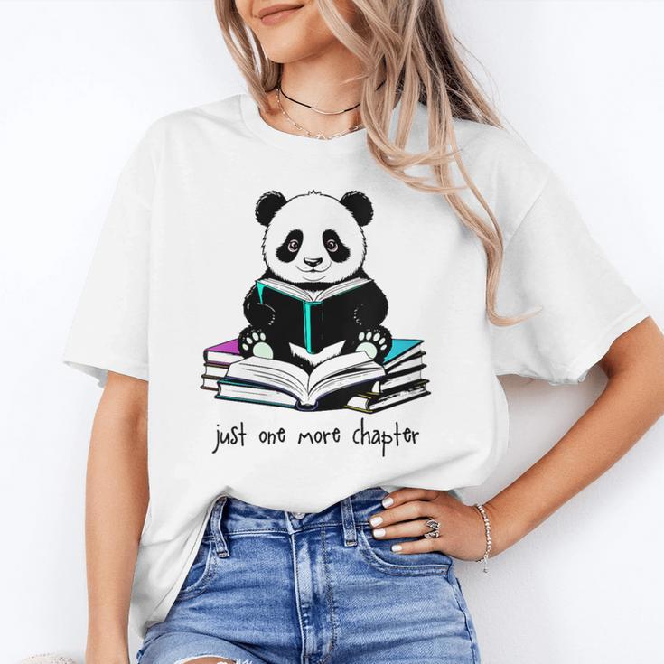 Panda Reading Chapter Books Unisex T-Shirt Panda Reading Chapter Books Unisex T-Shirt