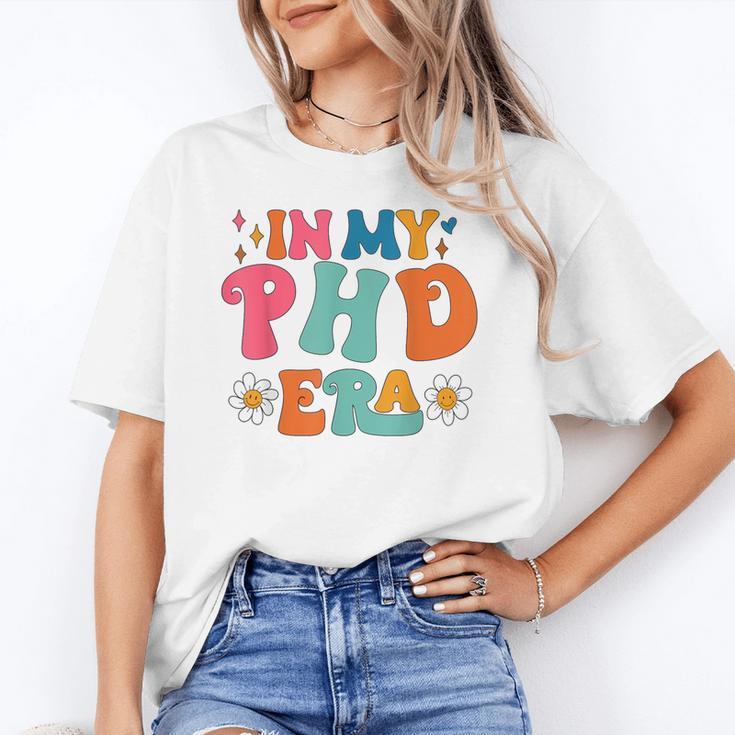 In My Phd Era Groovy Phd Graduation Future Doctor Unisex T-Shirt