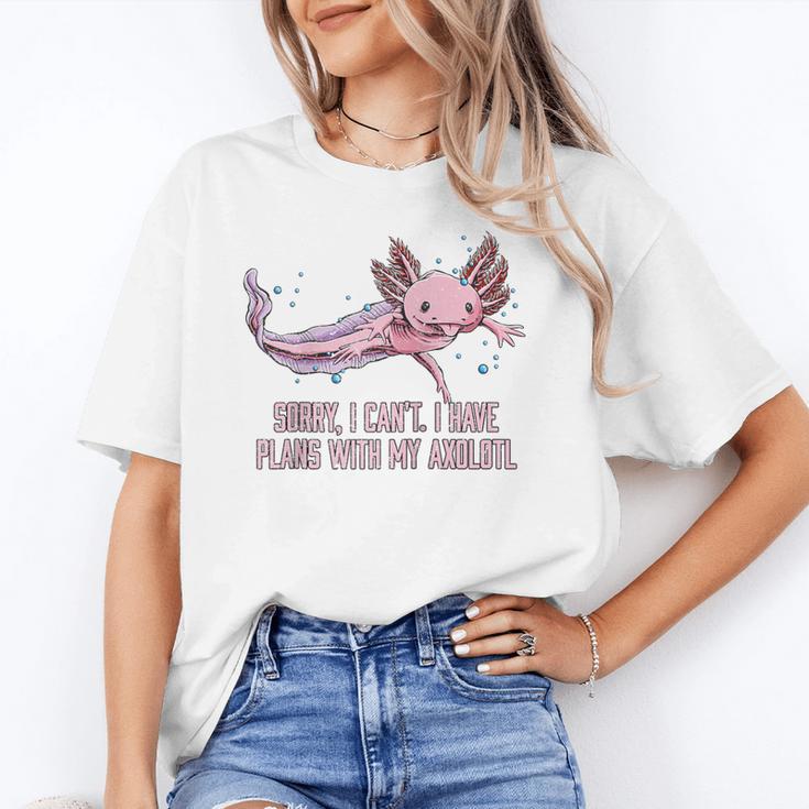 I Have Plans With My Axolotl Salamander Introvert Raglan Baseball Tee Unisex T-Shirt I Have Plans With My Axolotl Salamander Introvert Raglan Baseball Tee Unisex T-Shirt