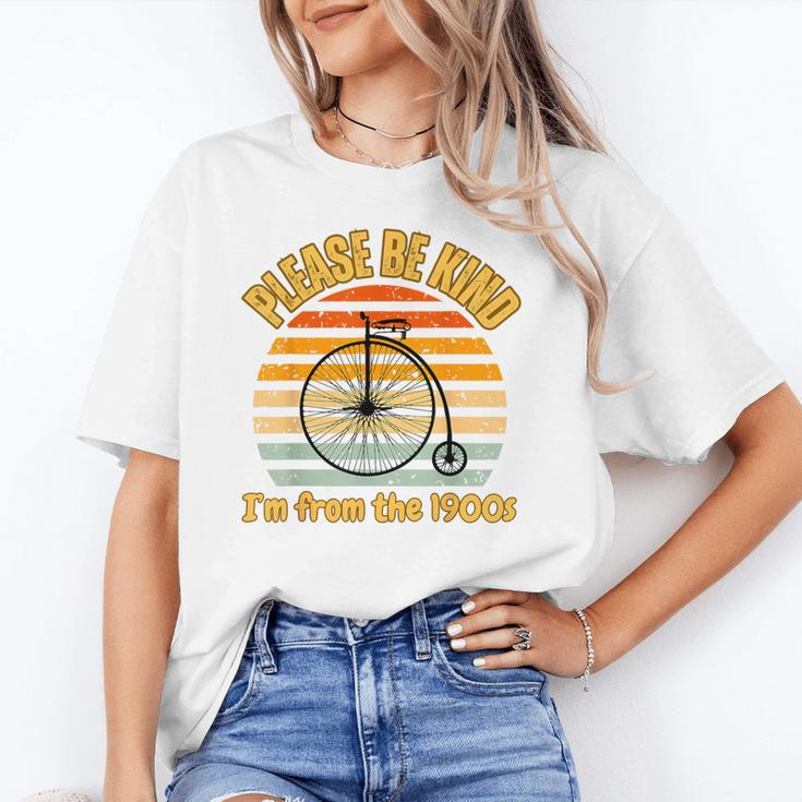 Please Be Kind I'm From The 1900s Penny Farthing Unisex T-Shirt Please Be Kind I'm From The 1900s Penny Farthing Unisex T-Shirt