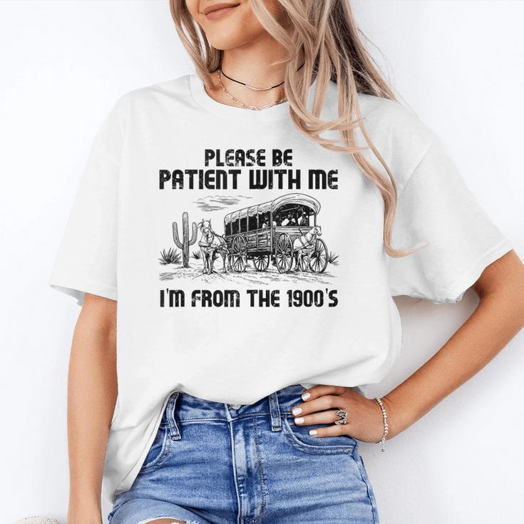 Please Patience I'm From The 1900s Vintage Western Unisex T-Shirt