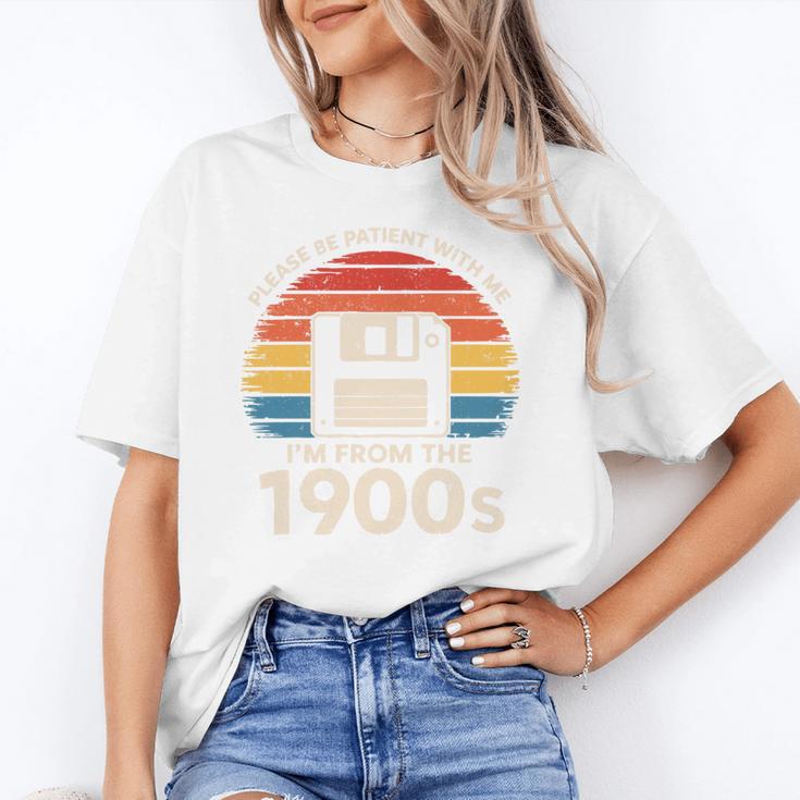 Please Be Patient With Me I'm From The 1900s Floppy Disk Premium Tri-Blend Unisex T-Shirt